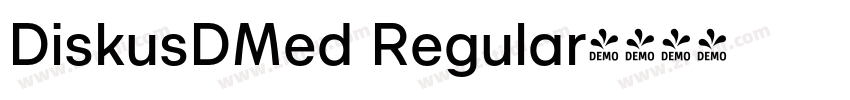 DiskusDMed Regular字体转换